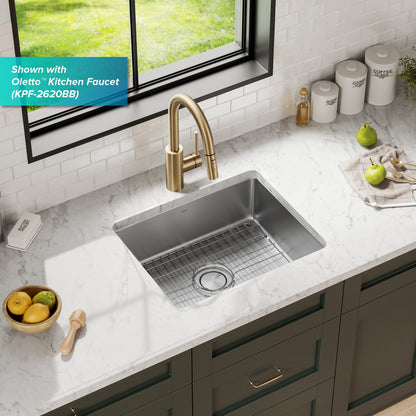 KRAUS Dex 21" Undermount 16 Gauge Stainless Steel Kitchen Sink - KA1US21B