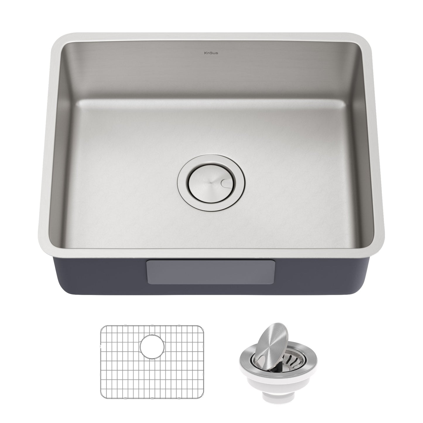 KRAUS Dex 21" Undermount 16 Gauge Stainless Steel Kitchen Sink - KA1US21B
