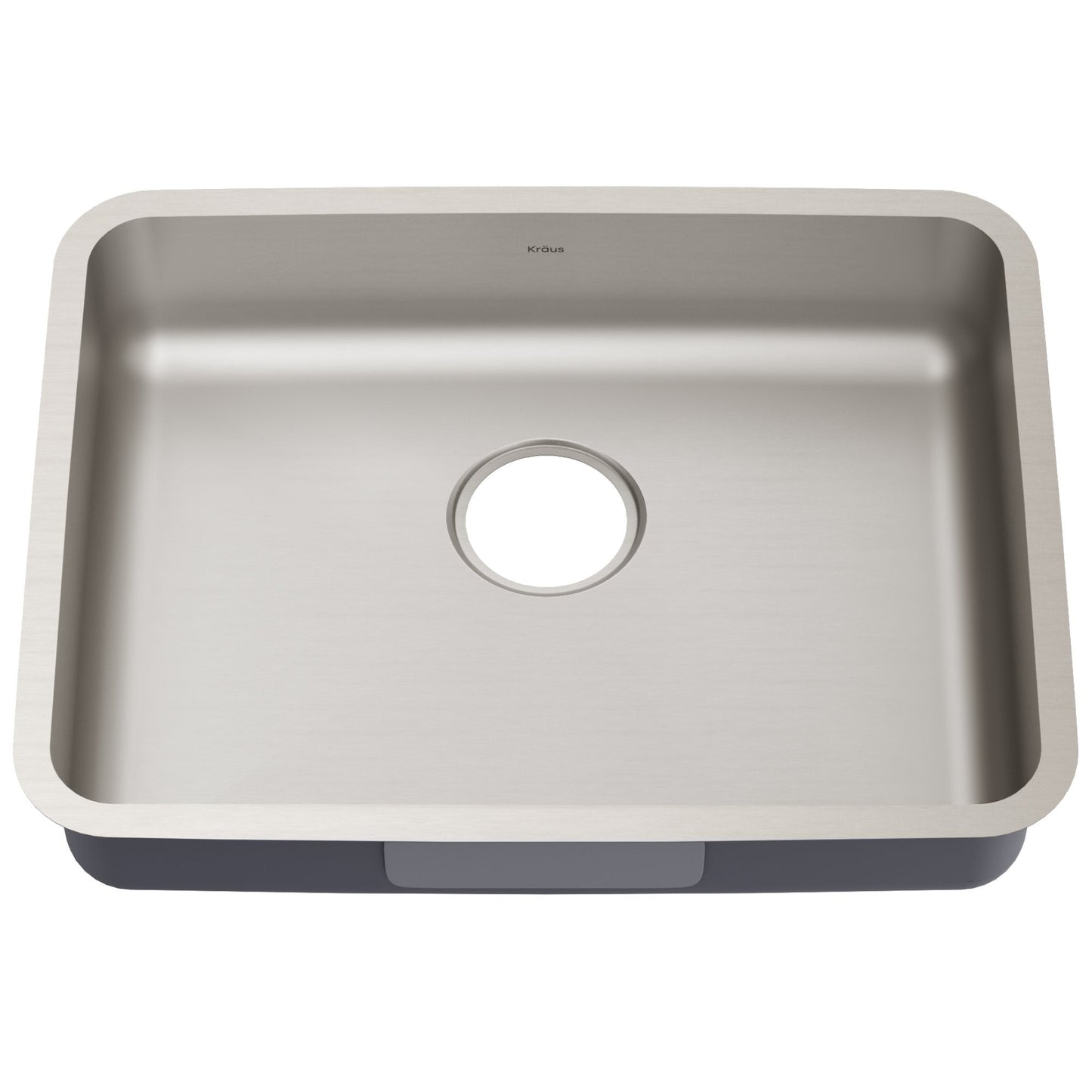 KRAUS Dex 25" Undermount 16 Gauge Stainless Steel ADA Kitchen Sink - KA1AS25B