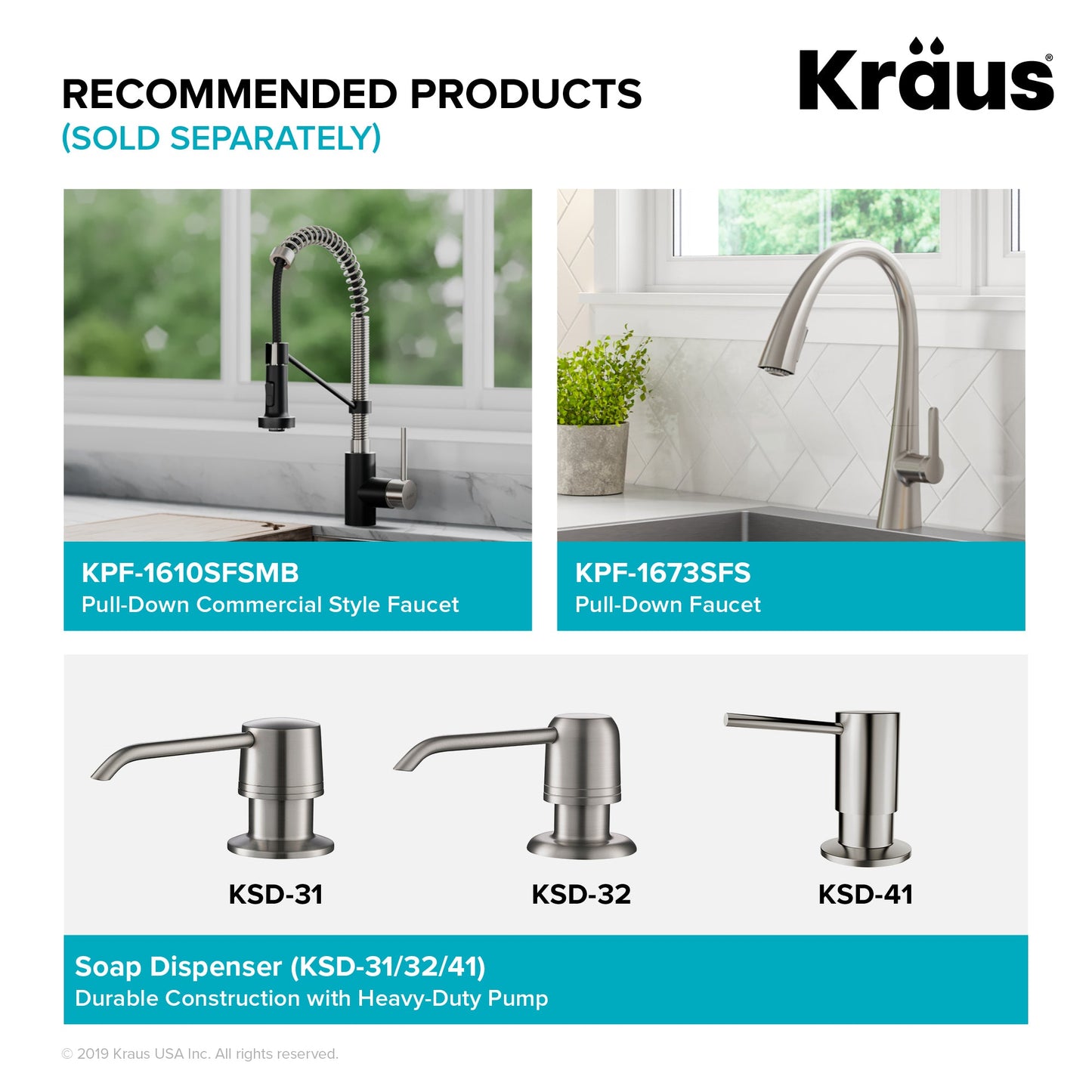 KRAUS Kore Workstation 23" Undermount 16 Gauge Single Bowl Stainless Steel Kitchen Sink with Accessories