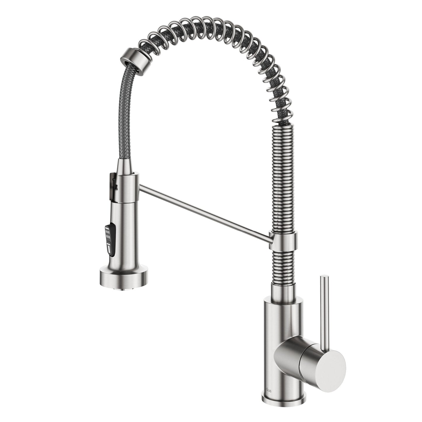 KRAUS Touchless Pull-Down Single Handle 18-Inch Kitchen Faucet in Spot Free Stainless Steel