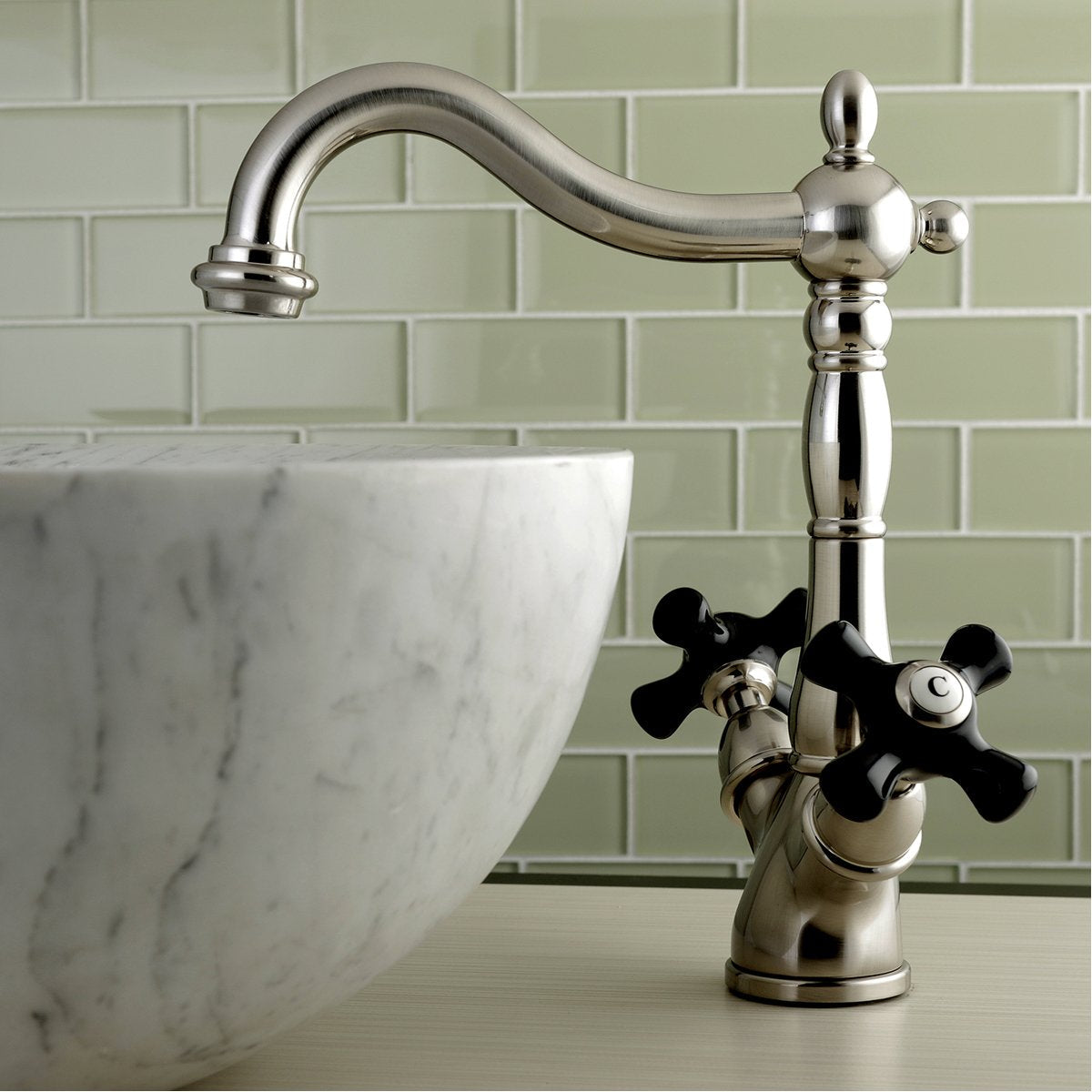 Kingston Brass Duchess Deck Mount Vessel Sink Faucet