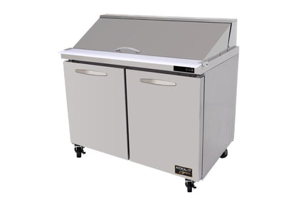 Kool-It  | 48" Wide 2 Door Mega Top Sandwich Prep Table - KSTM-48-2