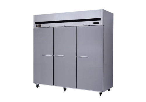 Kool-It 81" Wide 3 Door Top Mount Reach-In Refrigerator - KTSR-3