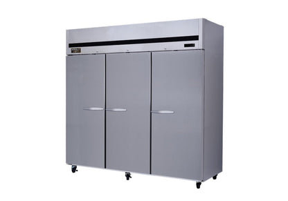 Kool-It 81" Wide 3 Door Top Mount Reach-In Refrigerator - KTSR-3