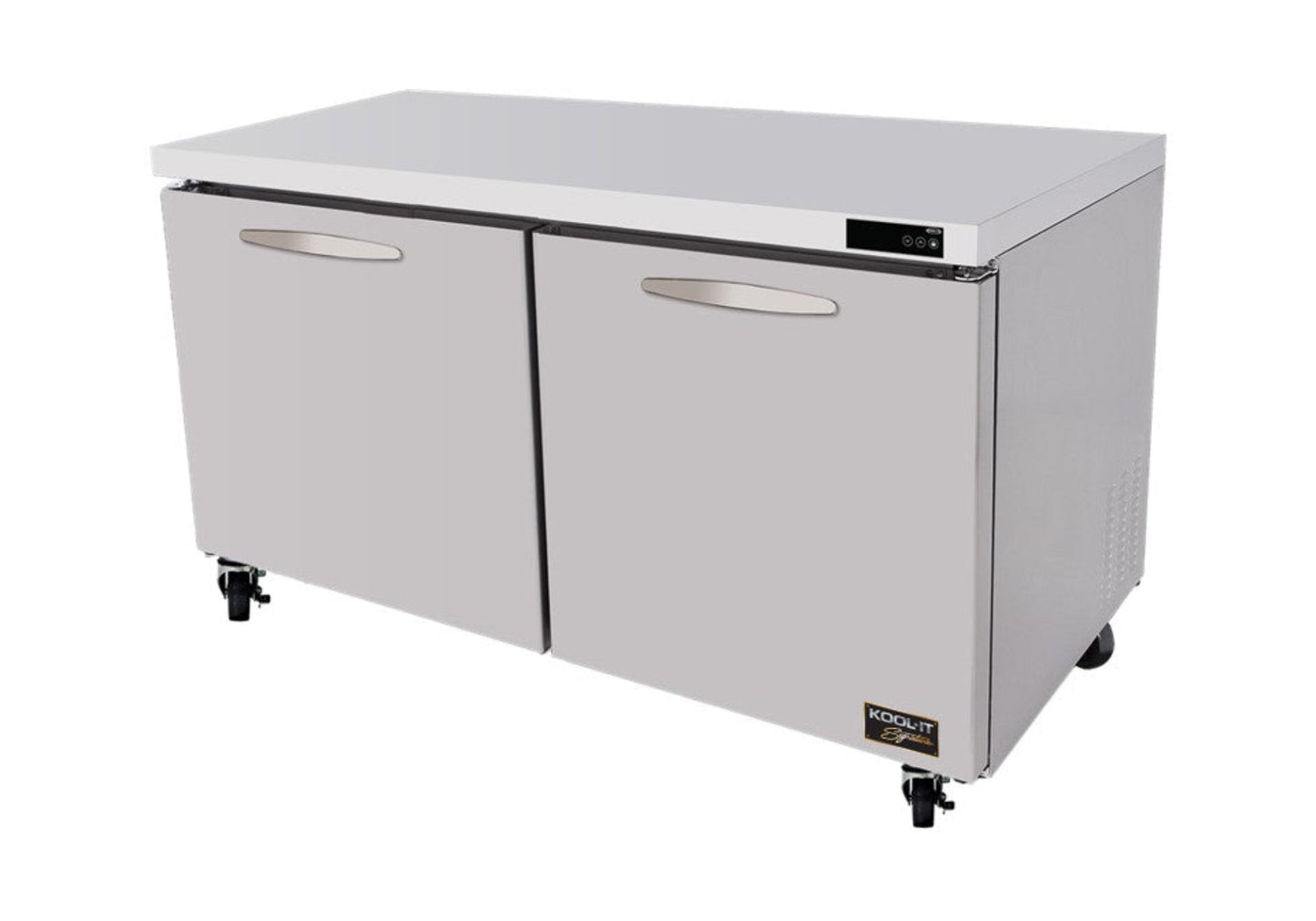 Kool-It 60" Wide 2 Door Undercounter Freezer - KUCF-60-2