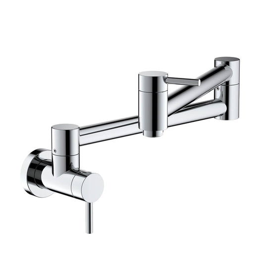 Kibi Circular Kitchen Pot Filler In Chrome Finish - KPF601CH