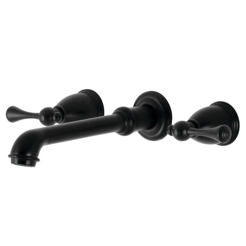 Kingston Brass English Country 2-Handle Wall Mount Roman Tub Faucet - KS702-BL