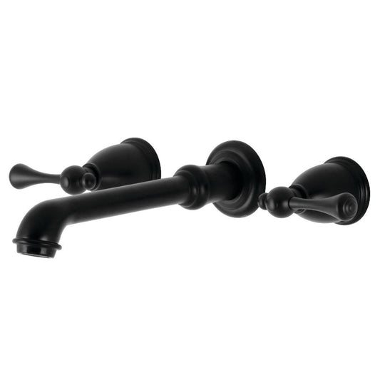 Kingston Brass English Country 2-Handle Wall Mount Roman Tub Faucet - KS702-BL