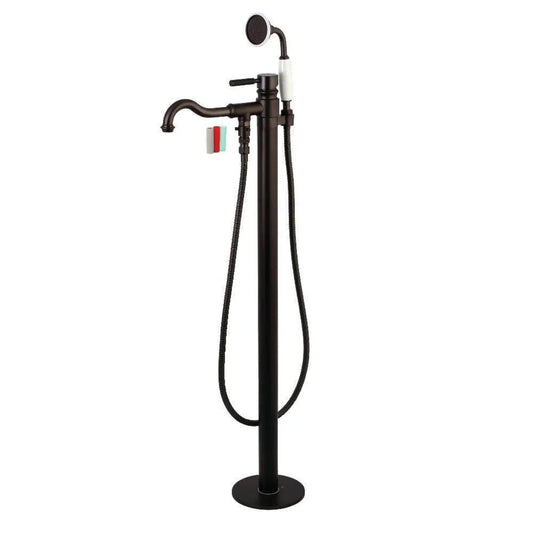 Kingston Brass Kaiser Freestanding Tub Faucet with Hand Shower - KS713-DKL
