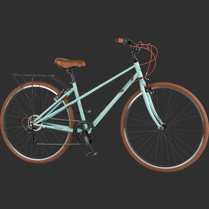 Retrospec Grateful Dead Kinney Mixte City Bike - 7 Speed - 6494