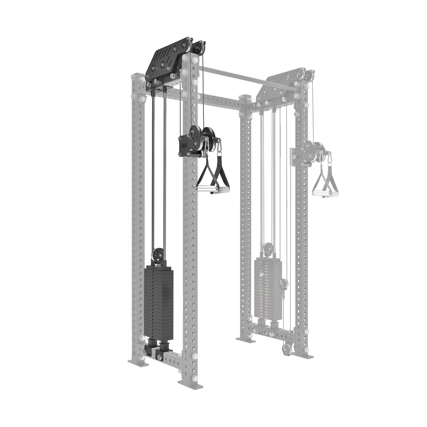 Bells Of Steel Kraken Rack Attachment for 4 Post Hydra & Manticore Racks (Single Side) - 4P-84H-STK-KRAKEN-HDR-SET