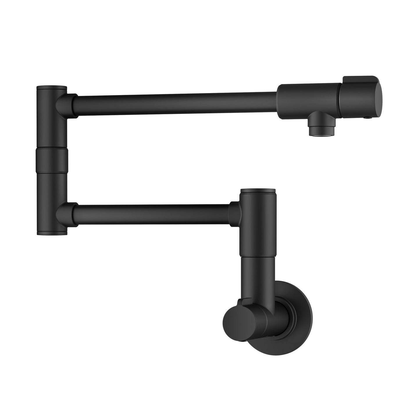 KRAUS Matte Black Wall Mounted Pot Filler - KPF-5003MB