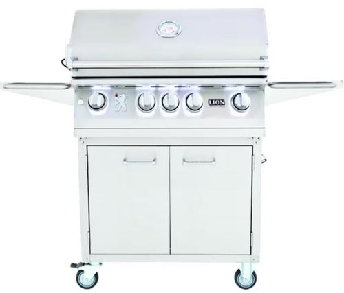 Lion Grills L75000 32 Inch Premium Propane Grill On Cart - 53621-LP