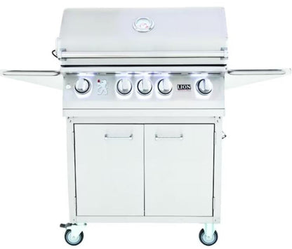 Lion Grills L75000 32 Inch Premium Propane Grill On Cart - 53621-LP