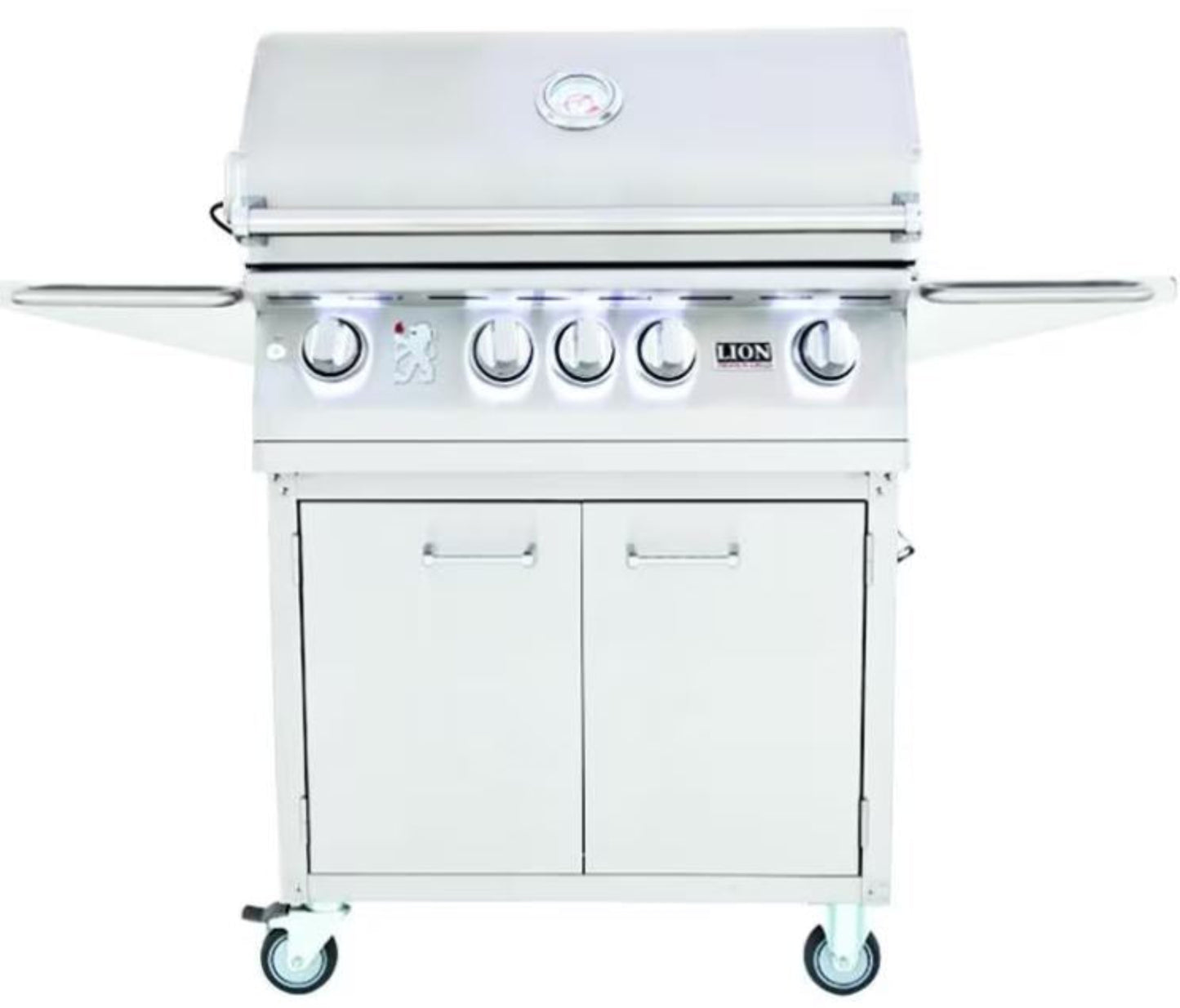 Lion Grills L75000 32 Inch Premium Propane Grill On Cart - 53621-LP