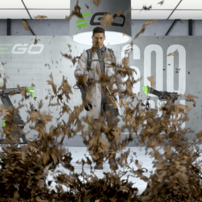 EGO Power+ 180 MPH, 600 CFM Variable-Speed 56-Volt Cordless Backpack Leaf Blower with 5.0Ah Battery and Standard Charger - LB6002