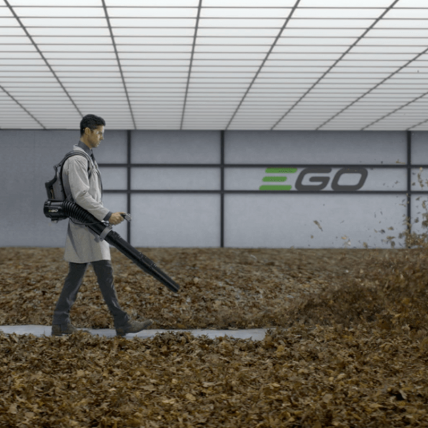 EGO Power+ 180 MPH, 600 CFM Variable-Speed 56-Volt Cordless Backpack Leaf Blower with 5.0Ah Battery and Standard Charger - LB6002