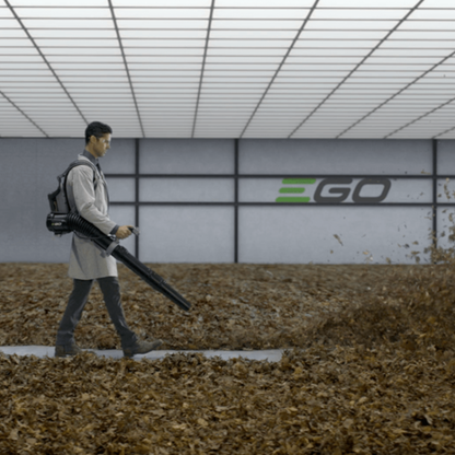 EGO Power+ 180 MPH, 600 CFM Variable-Speed 56-Volt Cordless Backpack Leaf Blower with 5.0Ah Battery and Standard Charger - LB6002