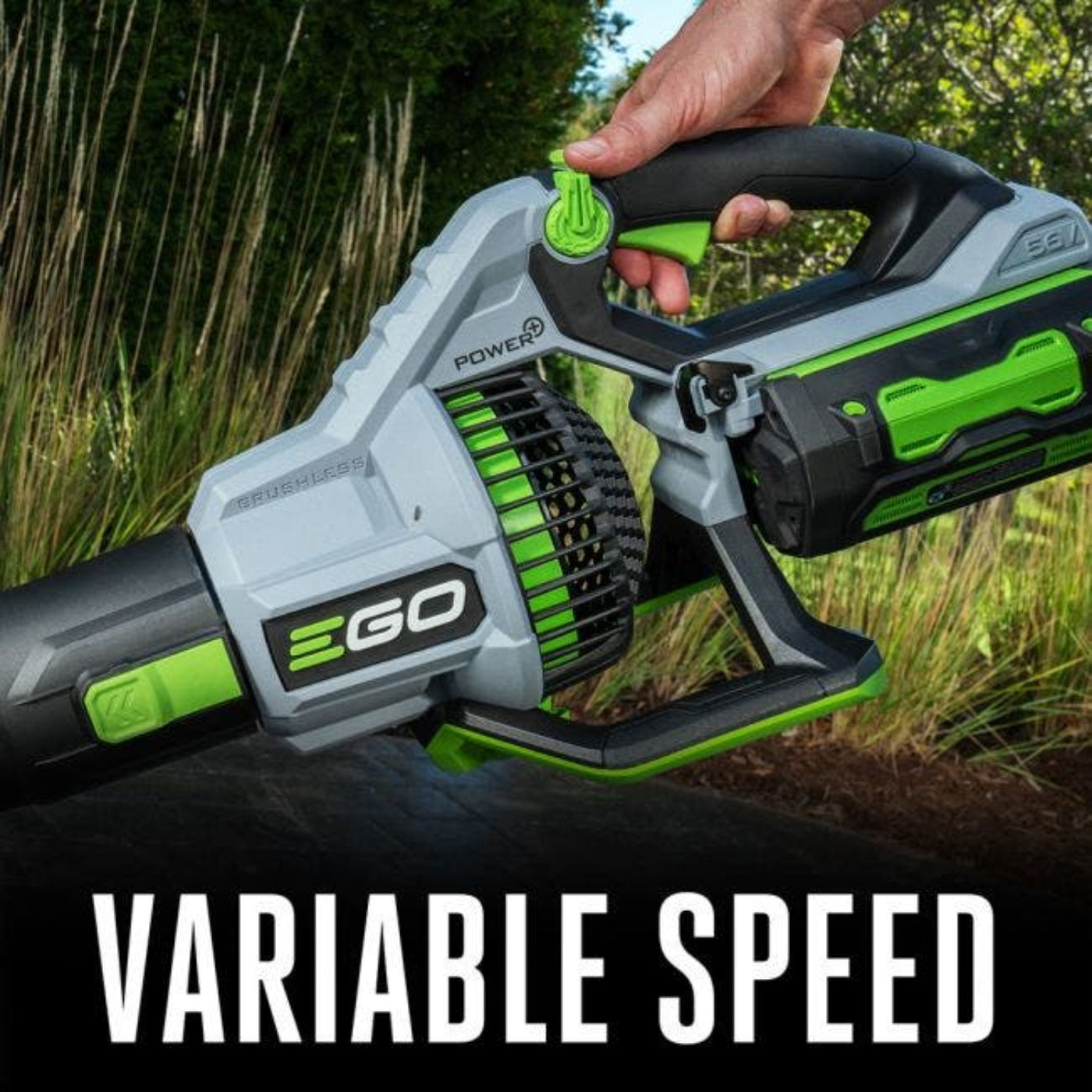 EGO Power+ 765CFM Handheld Blower with (2) 5Ah Batteries and 550W Rapid Charger - LB7654-2