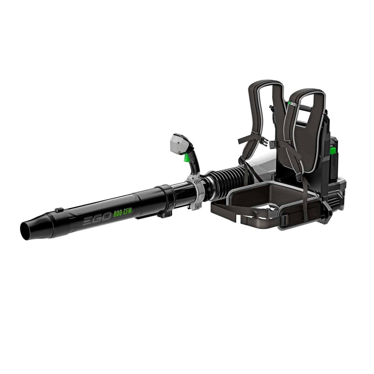 EGO Power+ Commercial 800 CFM Backpack Blower with Peak Power and IOT with (2) 10Ah Batteries and Dual Port Charger - LBPX8016-2
