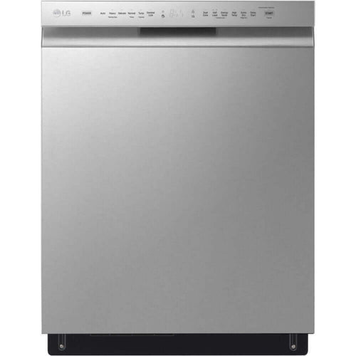 LG 24 in. Front Control Dishwasher with QuadWash in Stainless Steel (LDFN4542S)