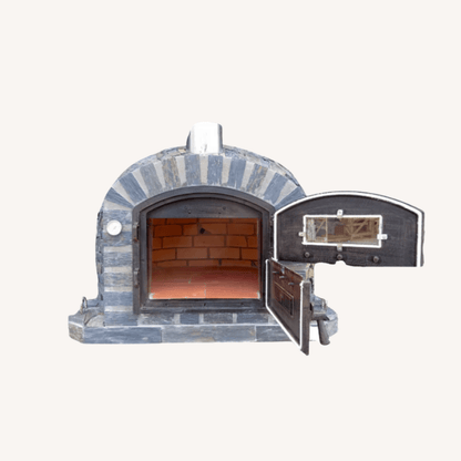 LISBOASTONEFINISHPREMIUMPIZZAOVENFRONTVIEWOPEN