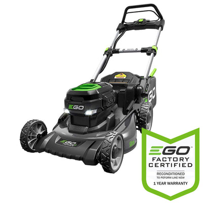 EGO Power+ 21" 56-Volt Lithium-ion Cordless Lawn Mower with 5.0Ah Battery and 550W Rapid Charger - Reconditioned - LM2021-FC