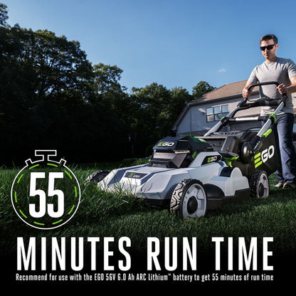 EGO Power+ 21" Push Lawn Mower with 6.0Ah Battery and Charger - LM2114