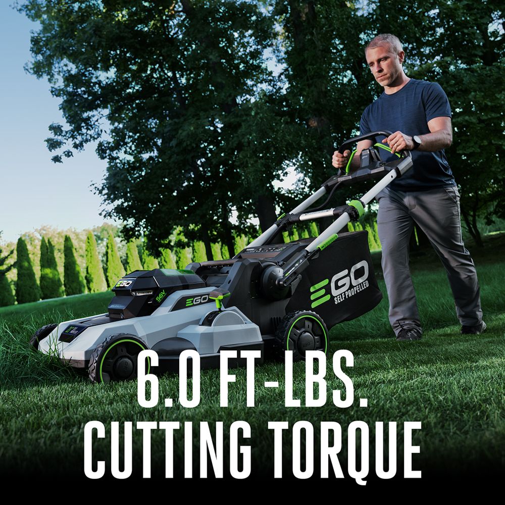 EGO Power+ LM2114SP-FC 21" Self-Propelled Lawn Mower with 6.0Ah Battery and Charger - Reconditioned