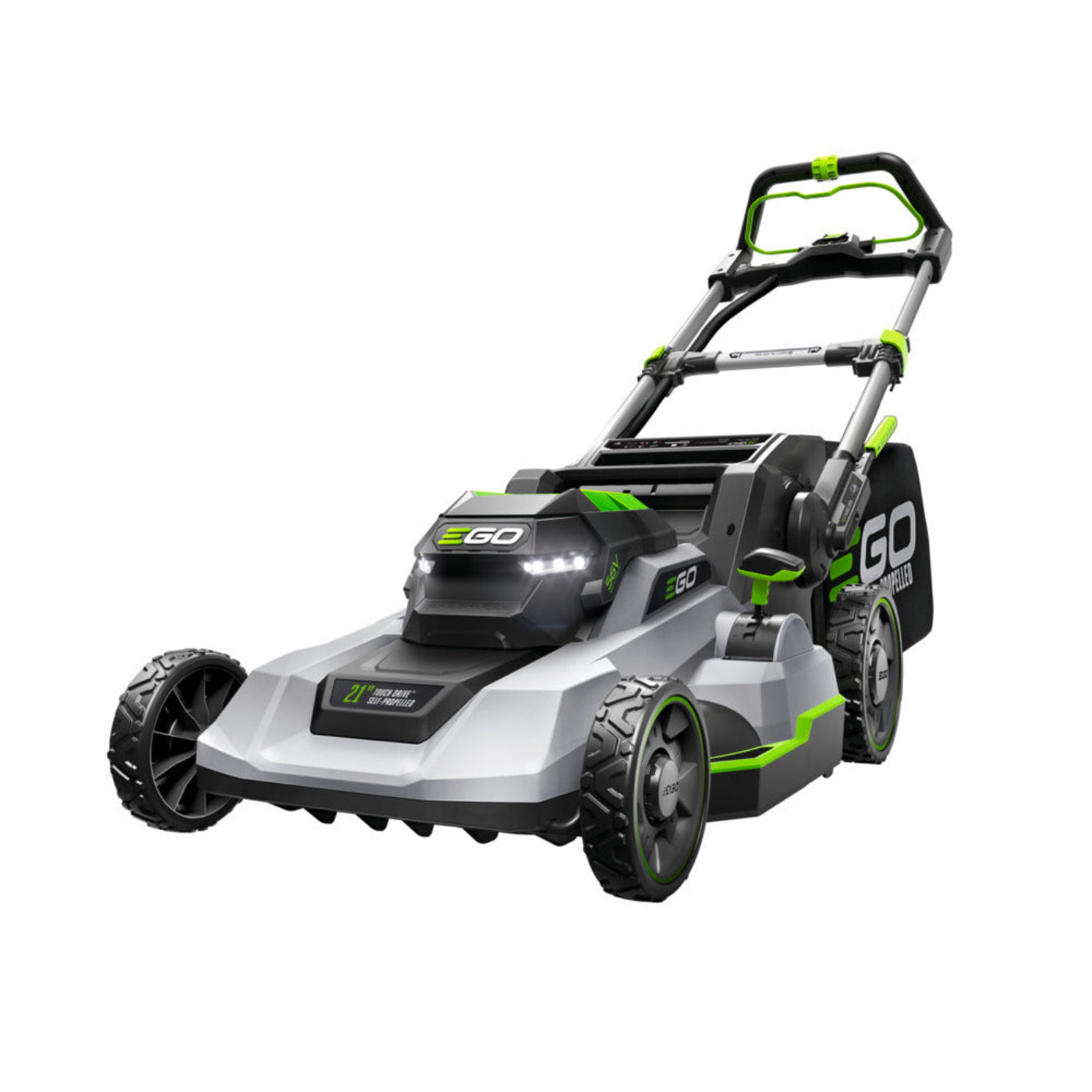 EGO Power+ 21” Self-Propelled Mower with Touch Drive with 2 x 4.0Ah Batteries and 550W Rapid Charger  - LM2122SP-2