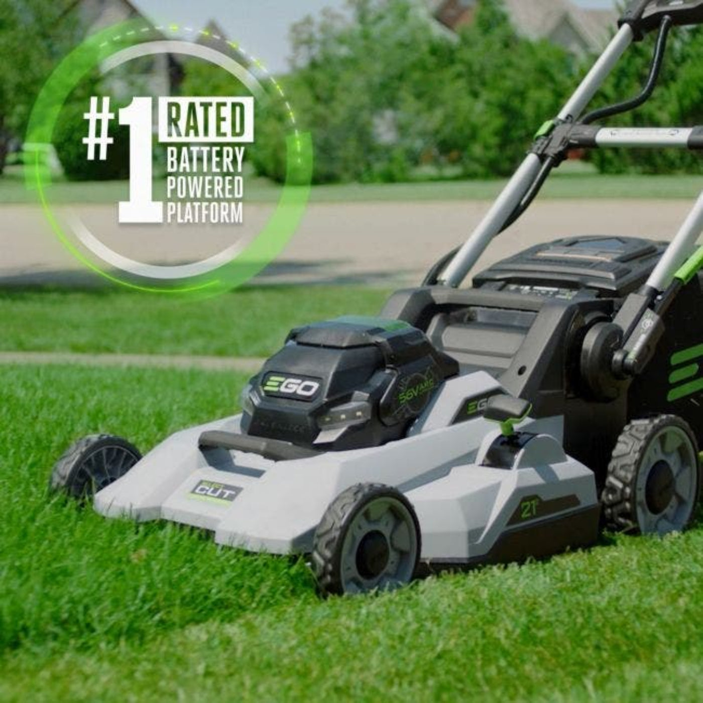 EGO Power+ 21" Select Cut Push Lawn Mower with 7.5Ah Battery and 550W Rapid Charger - LM2135