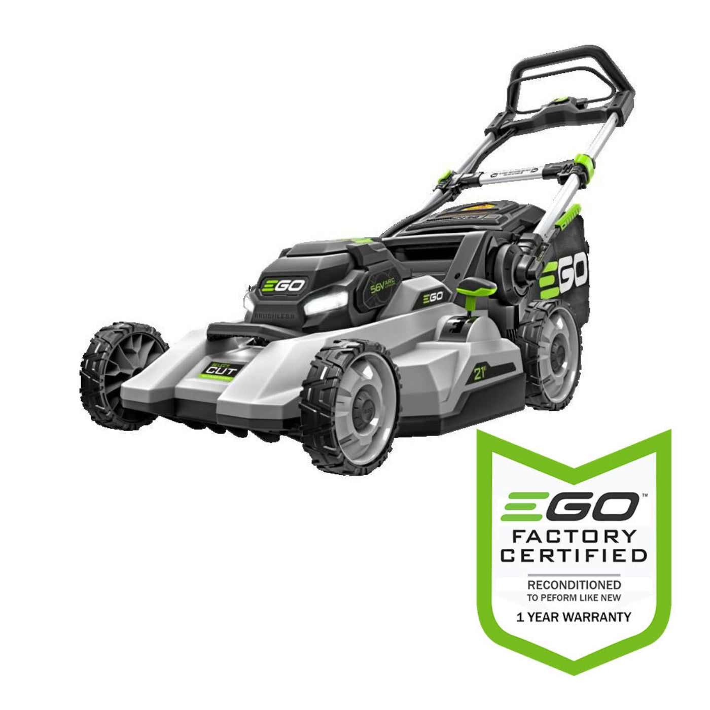 EGO Power+21" 56-Volt Cordless Select Cut Lawn Mower (Battery and Charger Not Included) - Reconditioned - LM2130-FC