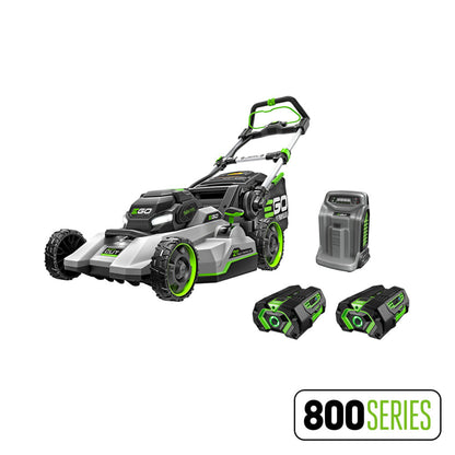 EGO Power+  21" Select Cut Mower with Touch Drive Self Propelled Technology with 2 x 4.0Ah Batteries and 550W Rapid Charger - LM2132SP-2