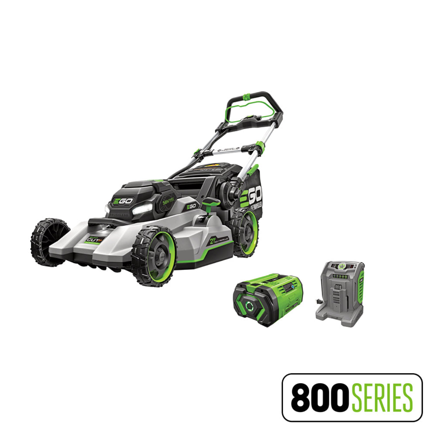 EGO Power+ 21" Select Cut Flagship Self Propelled Lawn Mower with 10.0AH Battery and 700W Charger - LM2156SP