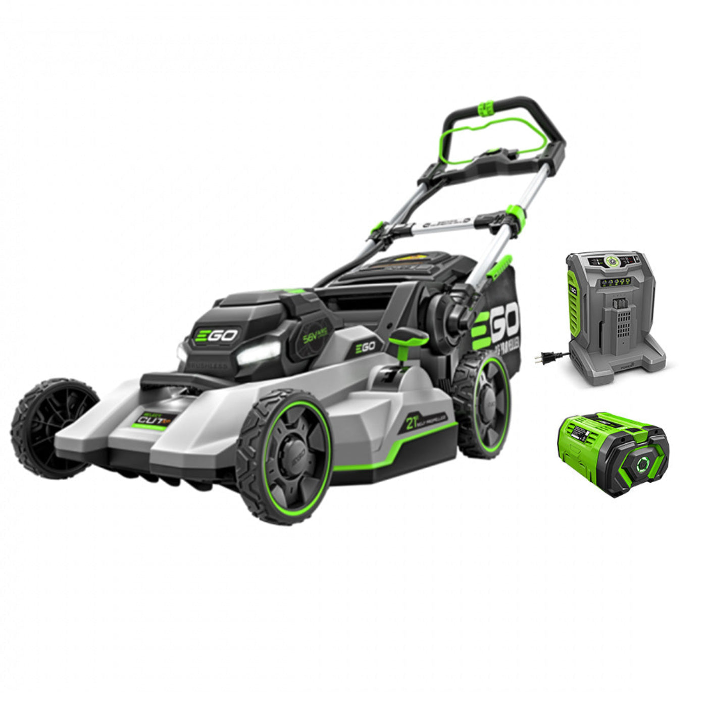 EGO Power+ 21" Select Cut Flagship Self Propelled Lawn Mower with 10.0AH Battery and 700W Charger - LM2156SP