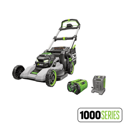 EGO Power+ 22'' Super Composite Mower with Select Cut System and Touch Drive Self-Propelled with 10Ah Battery and 700W Charger - LM2236SP