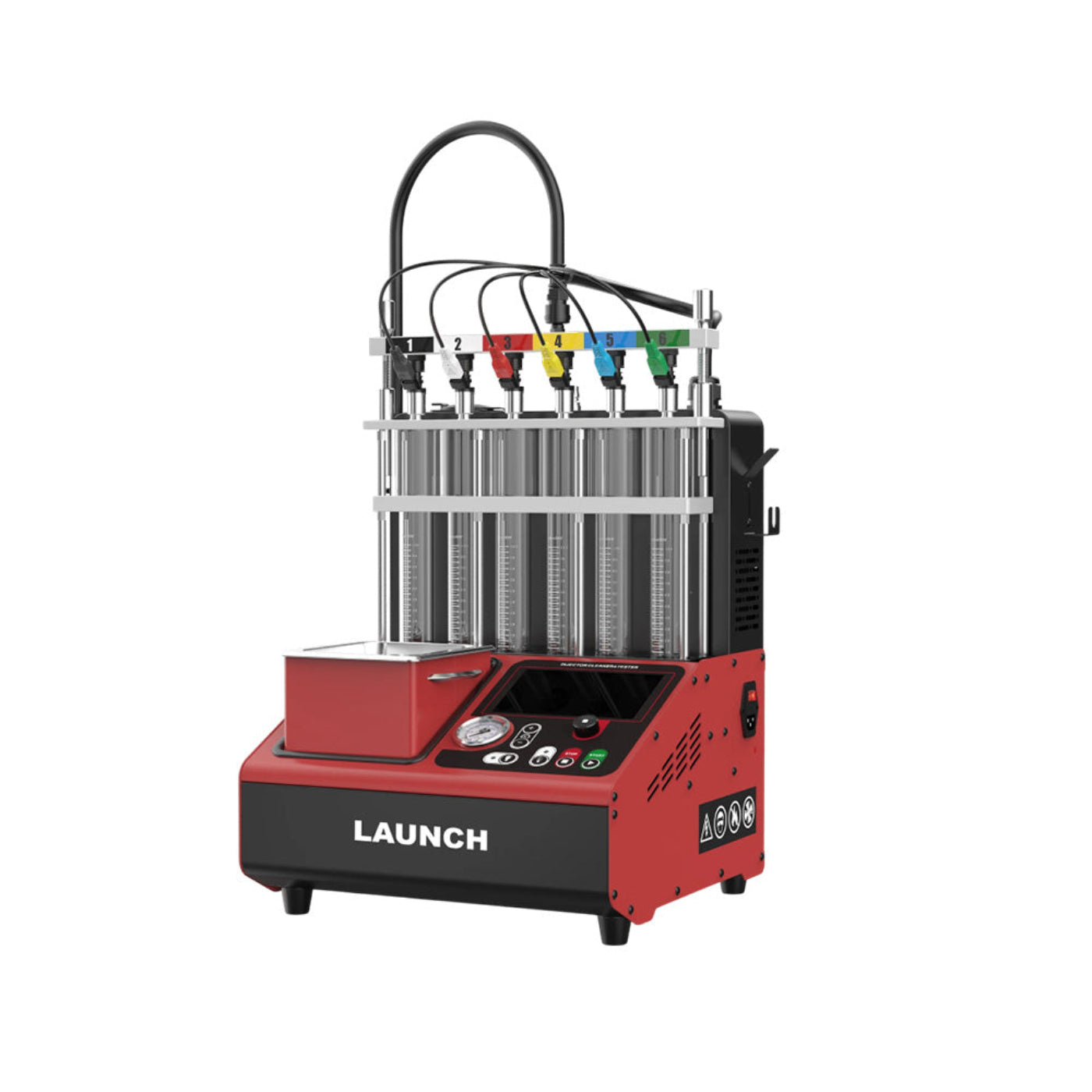 Launch Fuel Injector Cleaner and Tester Machine for GDI, Piezo, EFI and SFI - LNCH-X-605-PLUS