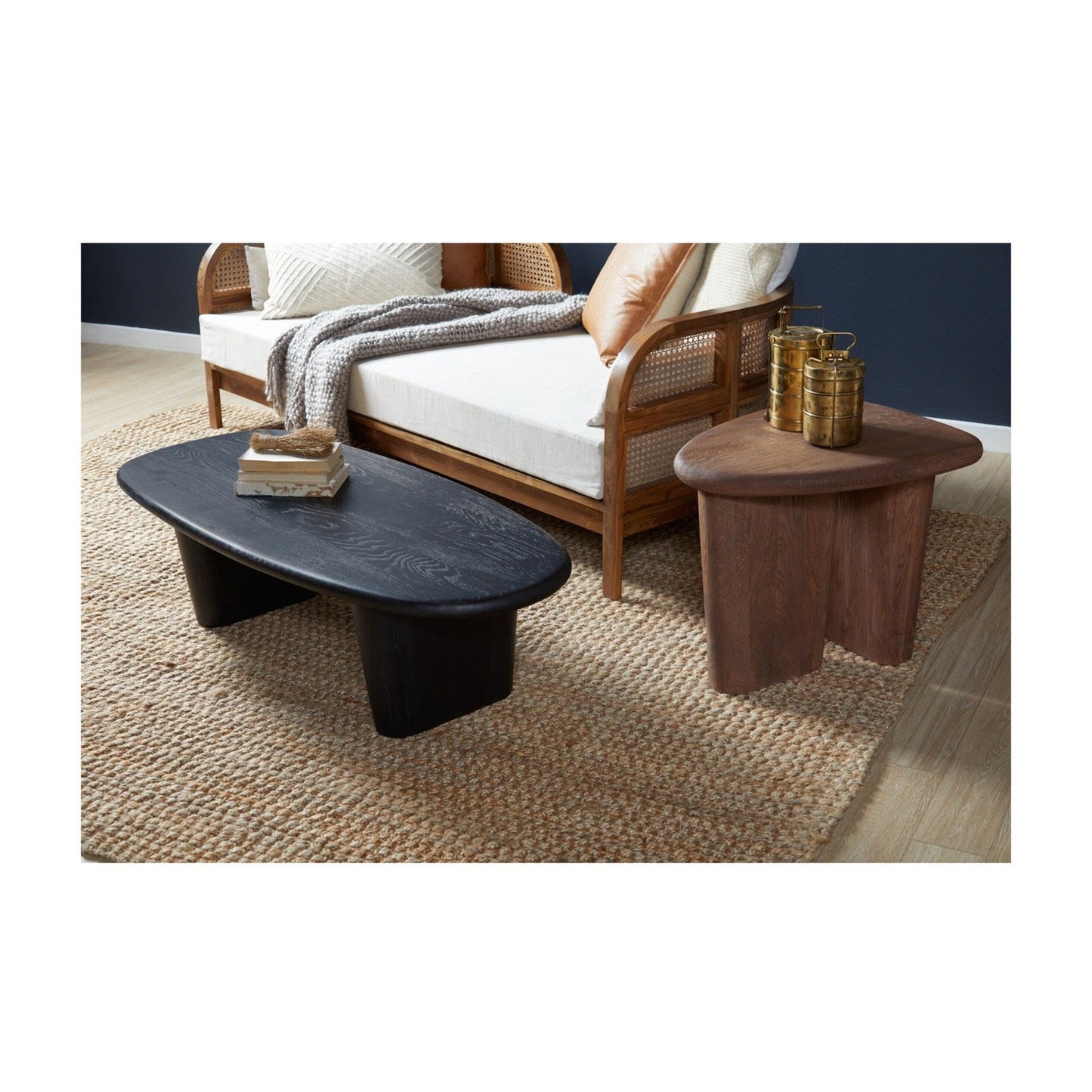 Union Home Laurel Coffee Table - Charcoal -  LVR00294