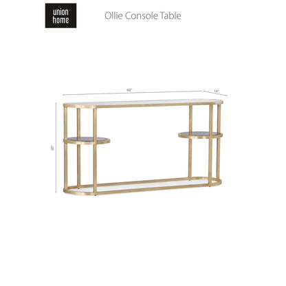 Union Home Ollie Console Table -  LVR00635