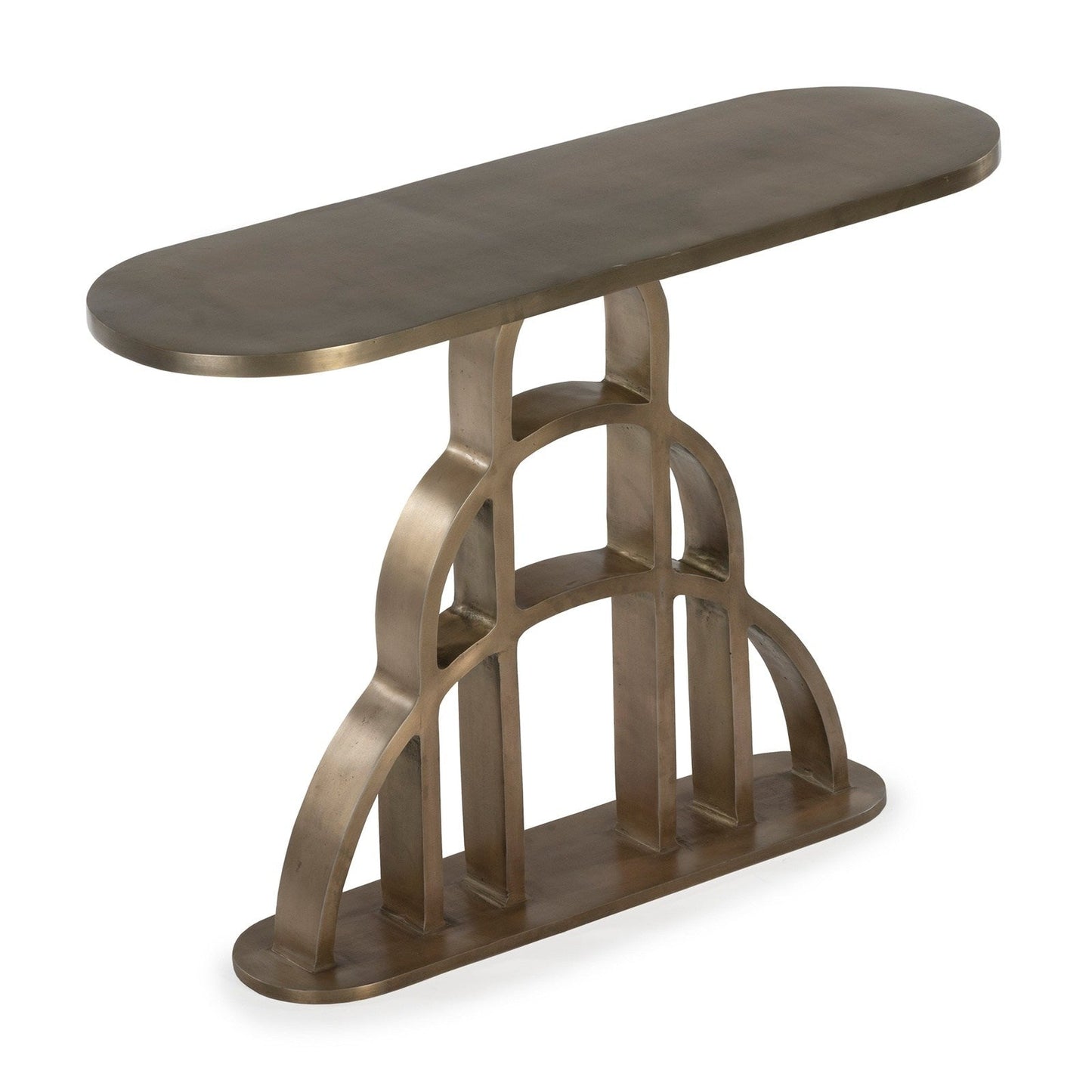 Union Home Archie Console In Antique Brass -  LVR00652