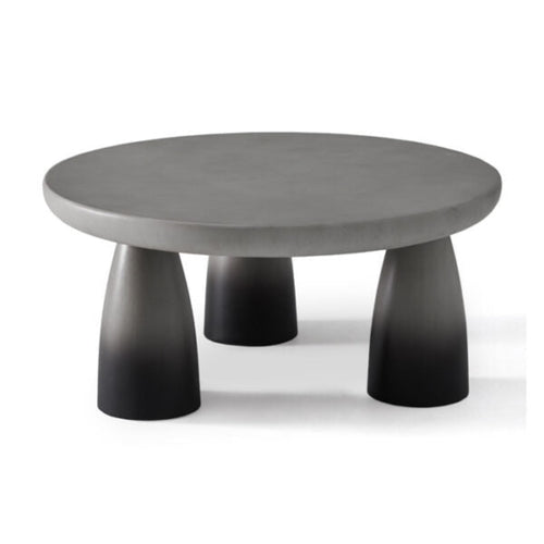 Union Home Bowlero Concrete Coffee Table In Ombre Finish -  LVR00382