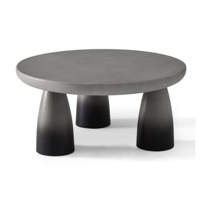 Union Home Bowlero Concrete Coffee Table In Ombre Finish -  LVR00382