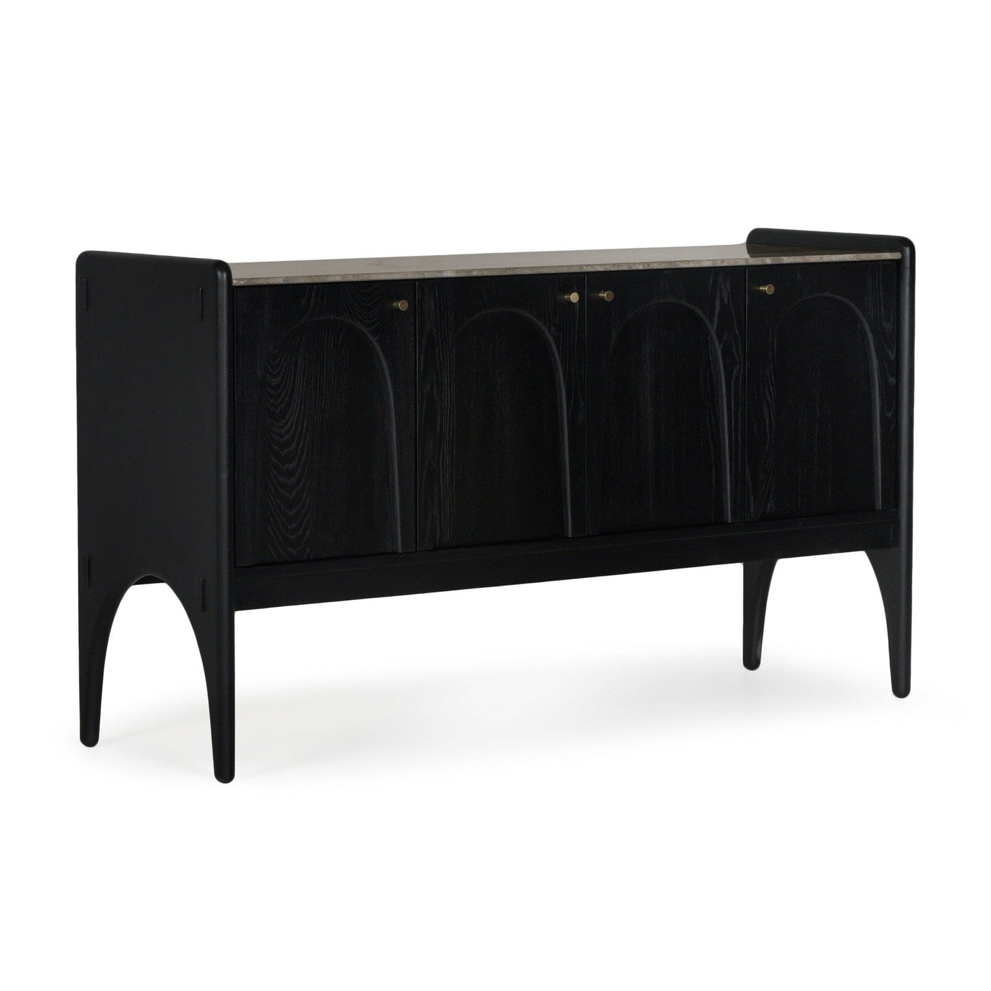 Union Home Luna Sideboard- Charcoal  - LVR00657