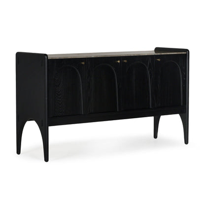 Union Home Luna Sideboard- Charcoal  - LVR00657