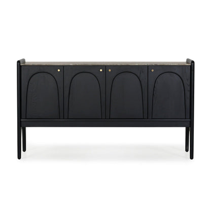Union Home Luna Sideboard- Charcoal  - LVR00657