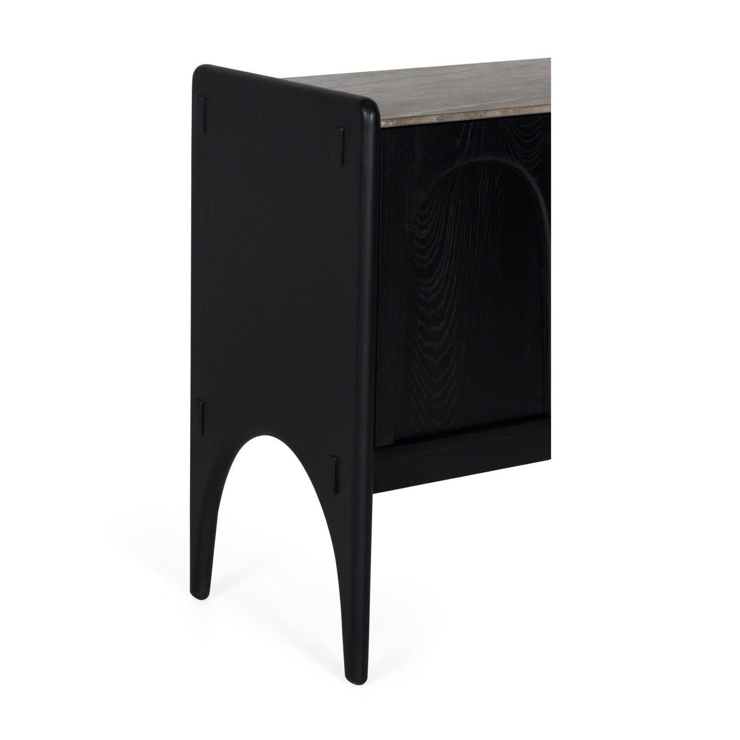 Union Home Luna Sideboard- Charcoal  - LVR00657
