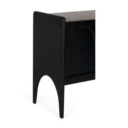 Union Home Luna Sideboard- Charcoal  - LVR00657