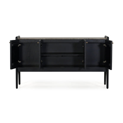 Union Home Luna Sideboard- Charcoal  - LVR00657
