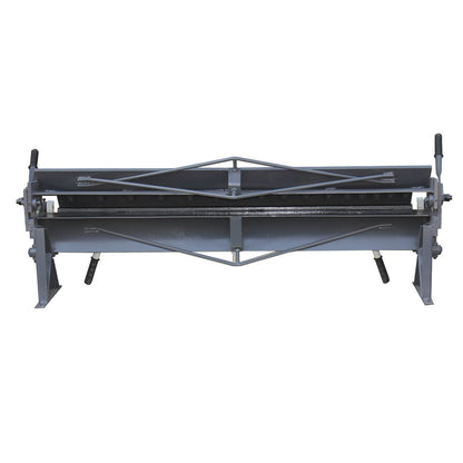 KAKA Industrial LW-4822,Pan and Box Brake 48"x22", includes total of 16 fingers in 2", 3", and 4" sizes Max Thickness 22 Gauge Mild Steel Capacity, Angle 1-135 Degree, Pan and Box Brake Machine - 162433